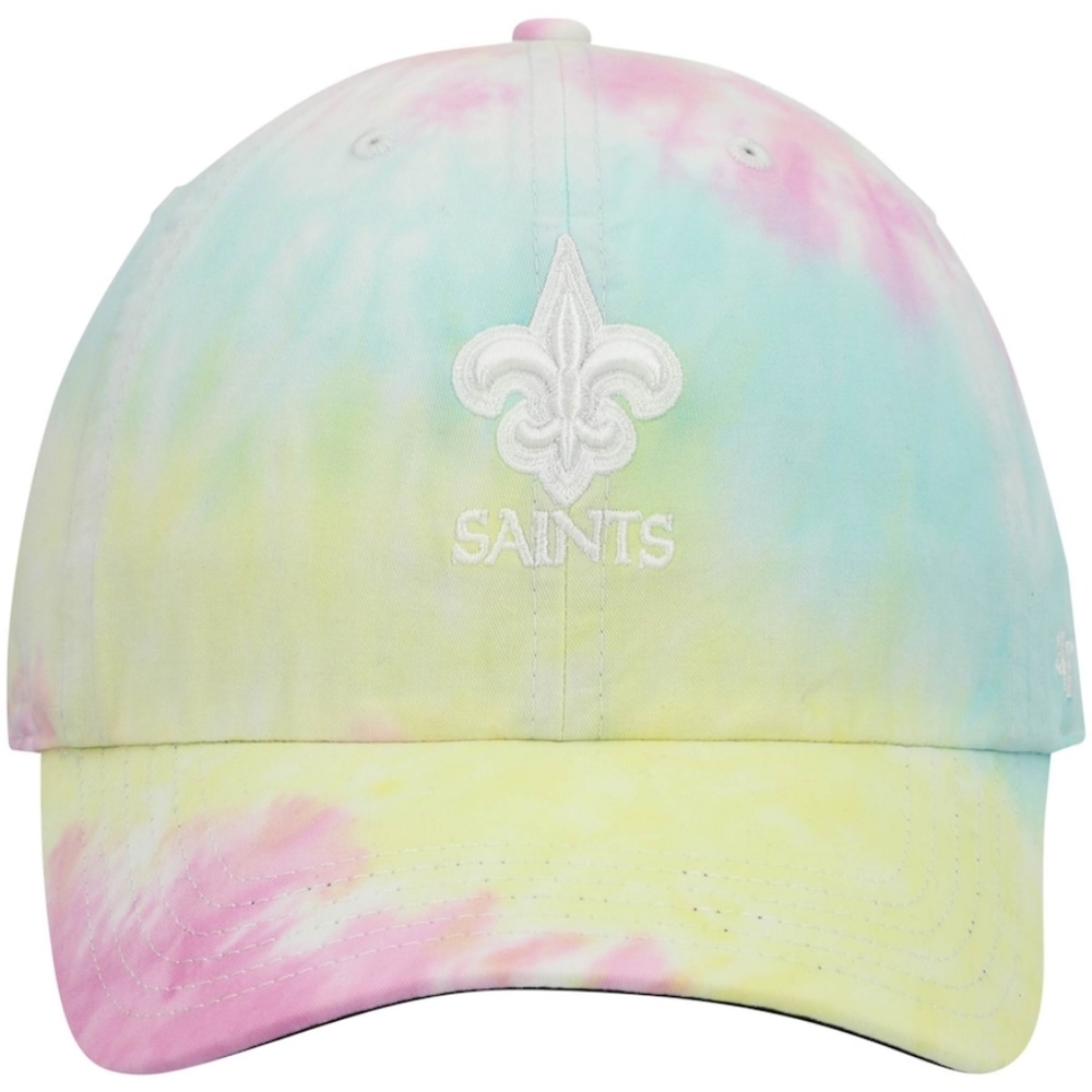 New Orleans Saints '47 Women's Tie-Dye Clean Up Adjustable Hat